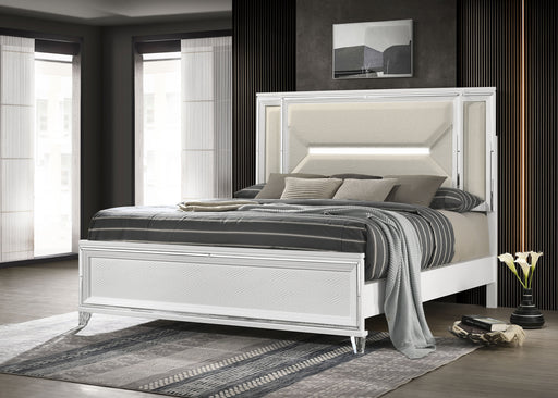 Marmore California King, E.King, & Queen Bed - California Furniture (Coachella, CA)