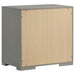 Ives 4 & 5 Piece Bedroom Set E.king & Queen White & Grey - California Furniture (Coachella, CA)