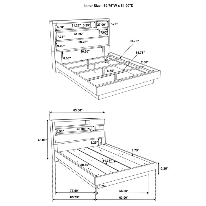 Fenwick 4 & 5 Piece Bedroom Set - California Furniture (Coachella, CA)