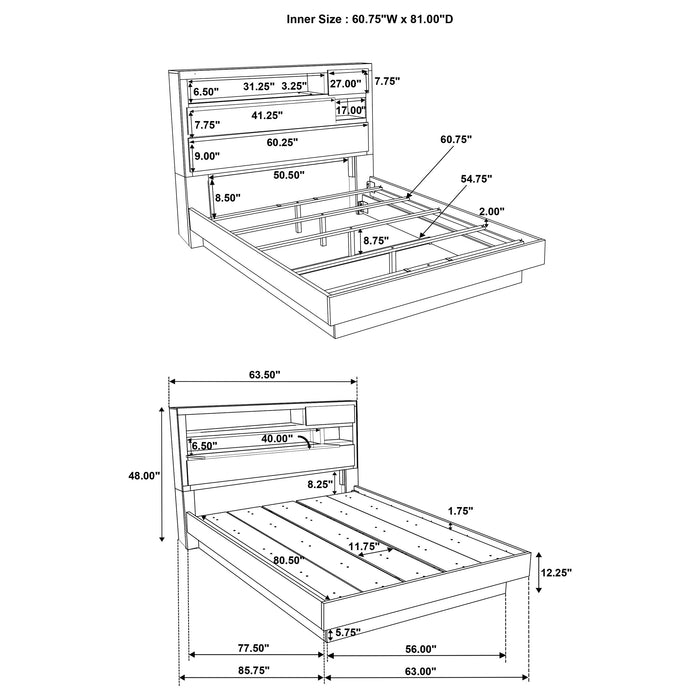 Fenwick 4 & 5 Piece Bedroom Set - California Furniture (Coachella, CA)