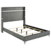 Lucia 4 & 5 Piece Bedroom Set King & Queen Beige & Grey - California Furniture (Coachella, CA)