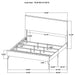 Kaywood 4 & 5 Pc Bedroom Set Full, E.King, Queen & Twin - California Furniture (Coachella, CA)