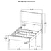 Kaywood 4 & 5 Pc Bedroom Set Full, E.King, Queen & Twin - California Furniture (Coachella, CA)