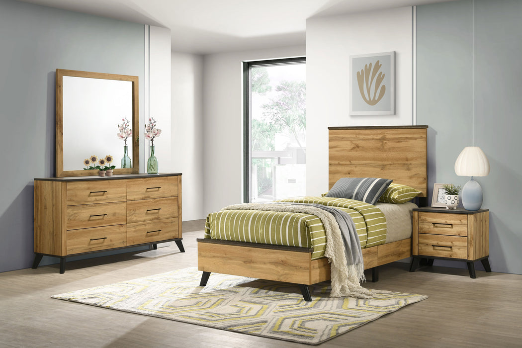 Kaywood 4 & 5 Pc Bedroom Set Full, E.King, Queen & Twin - California Furniture (Coachella, CA)