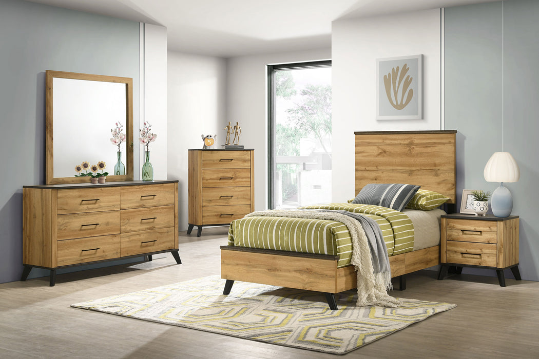 Kaywood 4 & 5 Pc Bedroom Set Full, E.King, Queen & Twin - California Furniture (Coachella, CA)