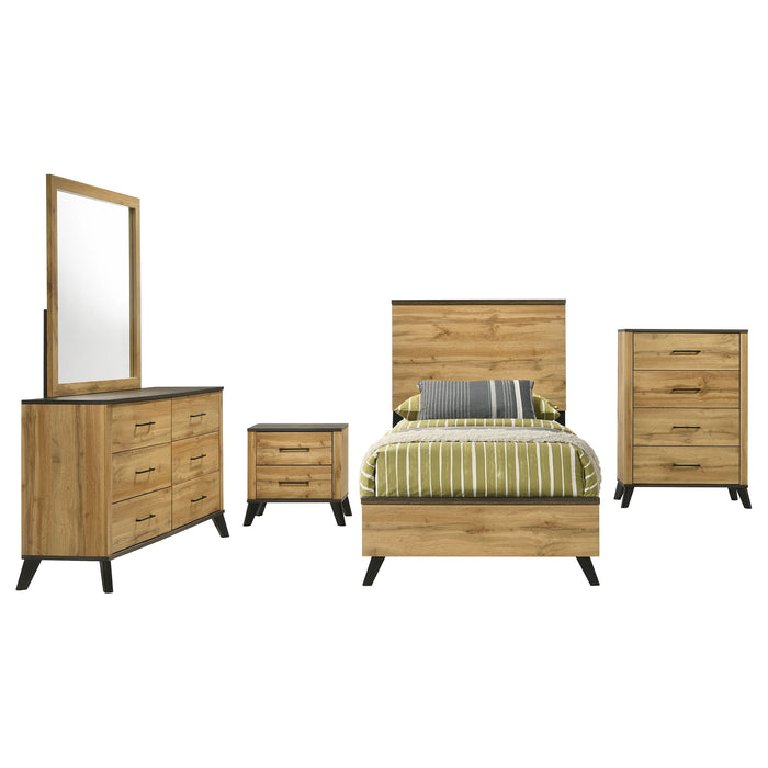 Kaywood 4 & 5 Pc Bedroom Set Full, E.King, Queen & Twin - California Furniture (Coachella, CA)