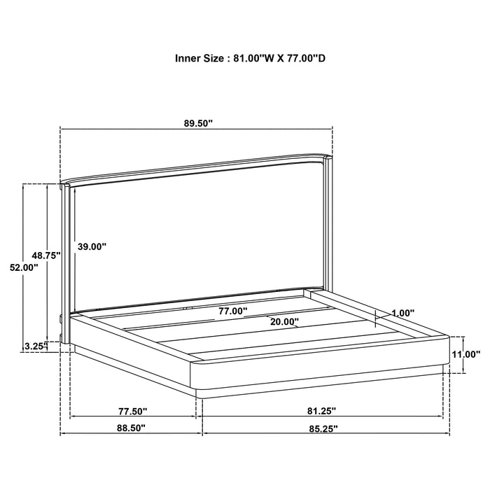 Kailani 4 & 5 Pc Bedroom Set E.King, Cal.King & Queen - California Furniture (Coachella, CA)