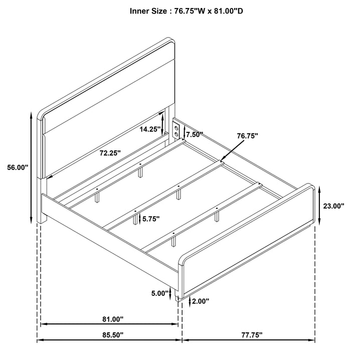 Ladera Panel Bed - California Furniture (Coachella, CA)