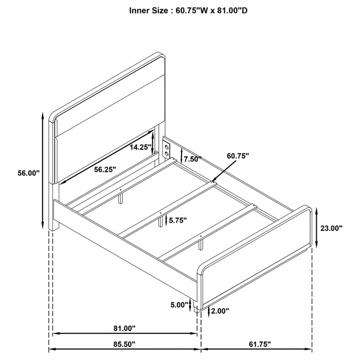 Ladera Panel Bed - California Furniture (Coachella, CA)