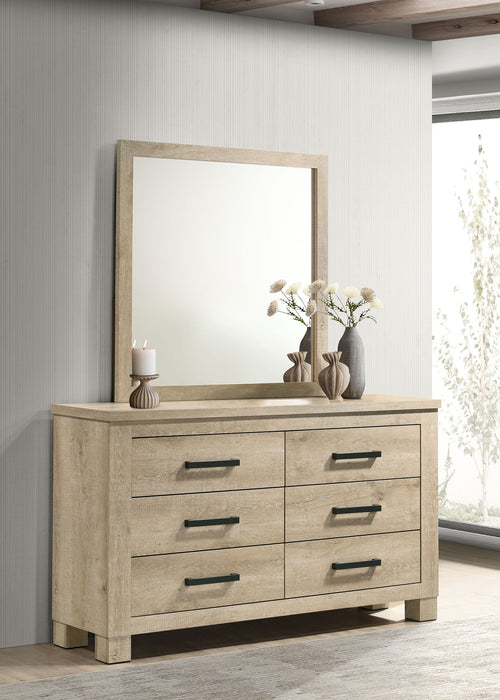Oakglen Dresser With Mirrors - California Furniture (Coachella, CA)
