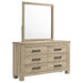 Oakglen Dresser With Mirrors - California Furniture (Coachella, CA)