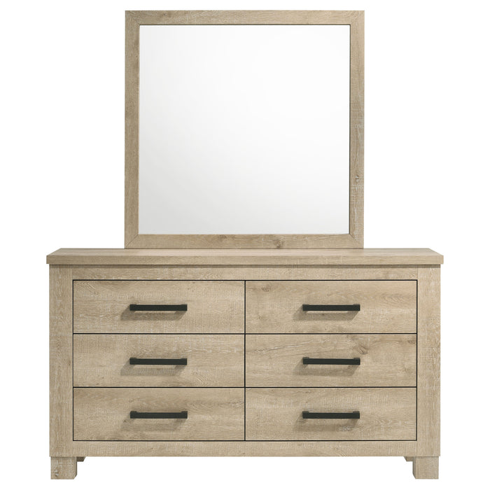 Oakglen Dresser With Mirrors - California Furniture (Coachella, CA)