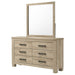 Oakglen Dresser With Mirrors - California Furniture (Coachella, CA)