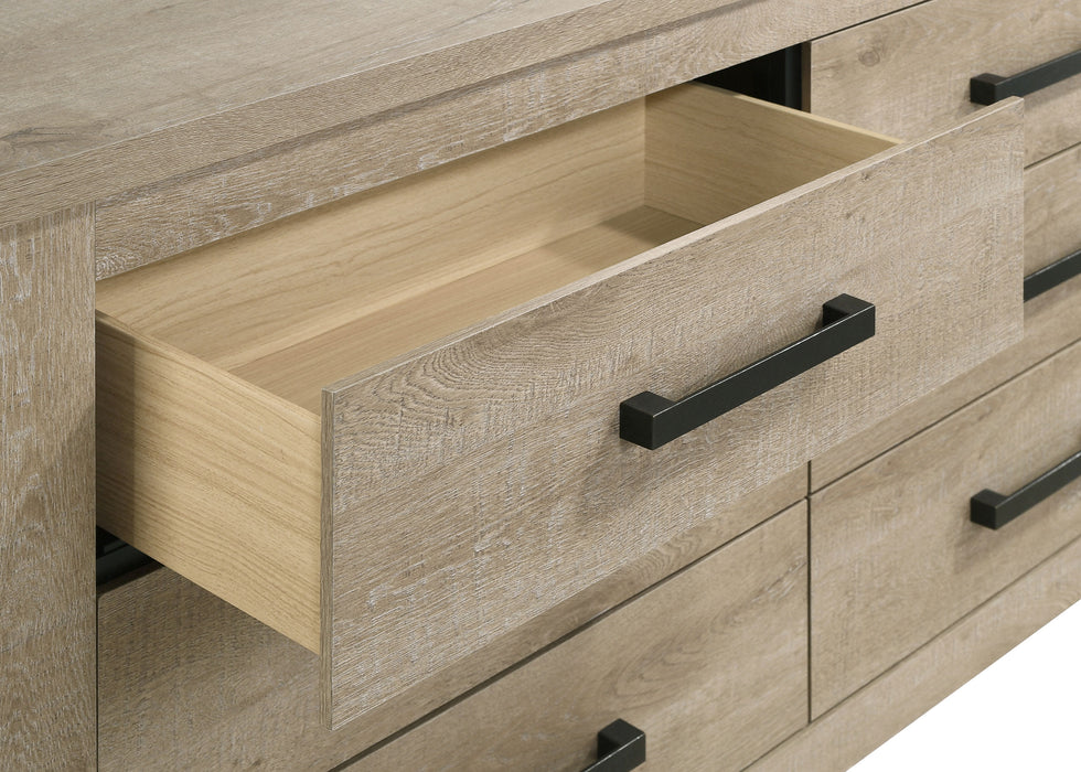 Oakglen Dresser With Mirrors - California Furniture (Coachella, CA)