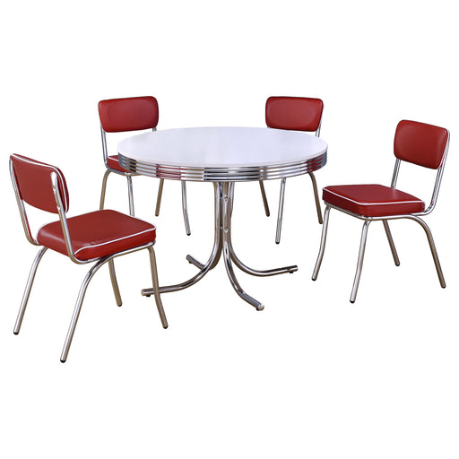 Retro 5 Pc Dining Sets - California Furniture (Coachella, CA)