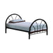 Marjorie Twin Platform Bed Black, Blue, & White - California Furniture (Coachella, CA)