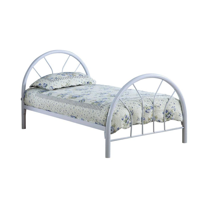 Marjorie Twin Platform Bed Black, Blue, & White - California Furniture (Coachella, CA)