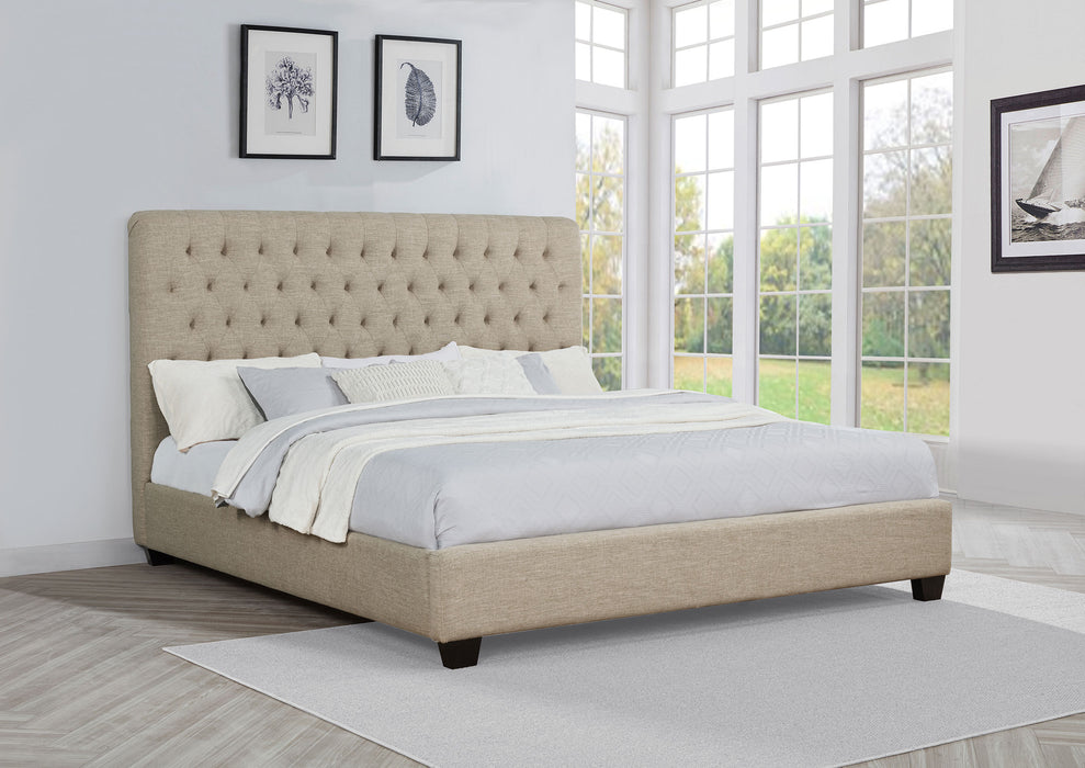Chloe Panel Bed - California Furniture (Coachella, CA)