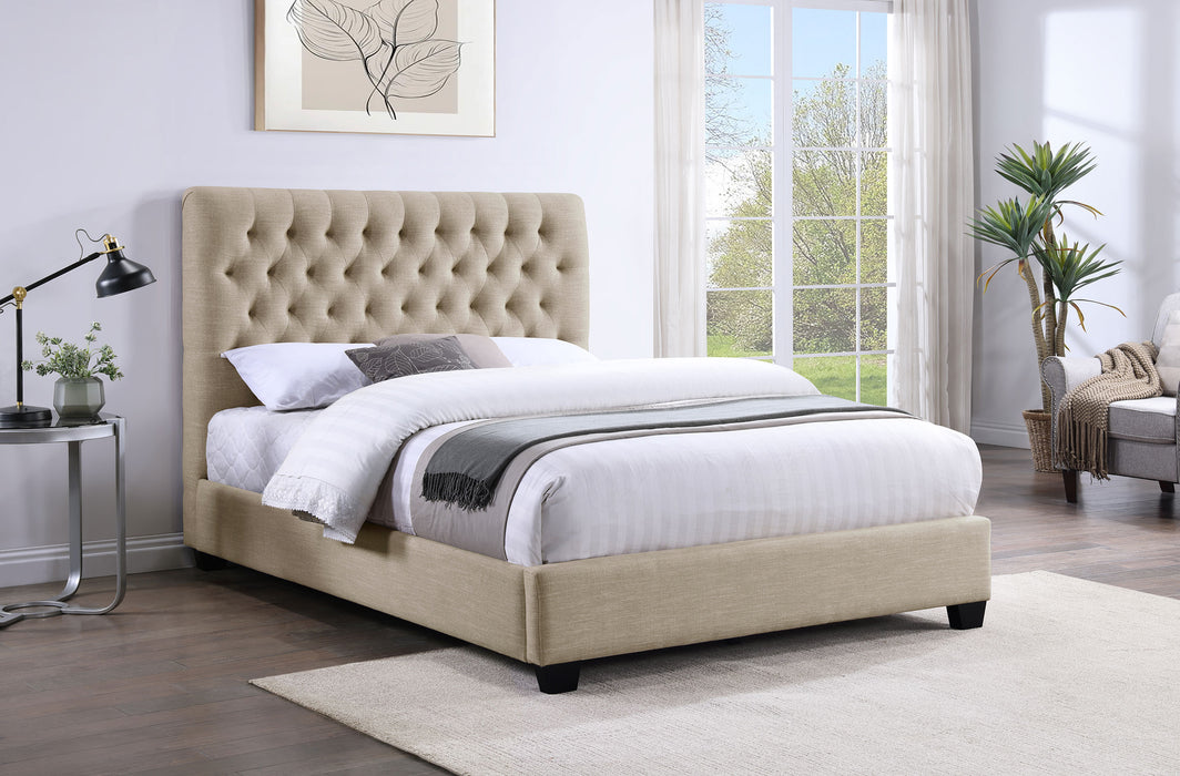 Chloe Panel Bed - California Furniture (Coachella, CA)