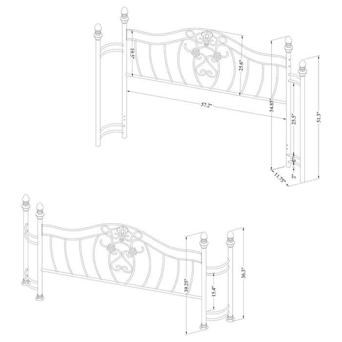 Sydney Eastern King & Queen Bed - California Furniture (Coachella, CA)