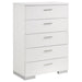 Jeremaine 5 Pc Bedroom Sets White - California Furniture (Coachella, CA)