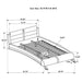 Jeremaine 5 Pc Bedroom Sets White - California Furniture (Coachella, CA)