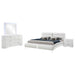 Jeremaine 5 Pc Bedroom Sets White - California Furniture (Coachella, CA)