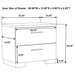 Jeremaine 5 Pc Bedroom Sets White - California Furniture (Coachella, CA)