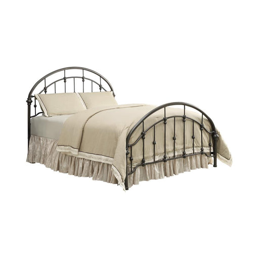 Rowan Eastern King & Queen Bed Dark Bronze - California Furniture (Coachella, CA)