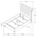 Devon Bedroom Set White - California Furniture (Coachella, CA)