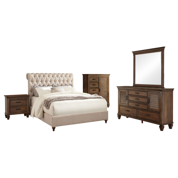 Devon Bedroom Set White - California Furniture (Coachella, CA)
