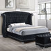 Barzini Wingback Platform Bed - California Furniture (Coachella, CA)