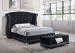 Barzini Wingback Platform Bed - California Furniture (Coachella, CA)