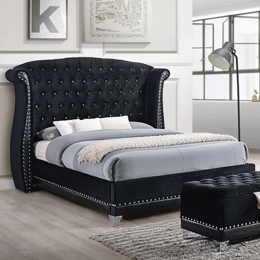Barzini Wingback Platform Bed - California Furniture (Coachella, CA)