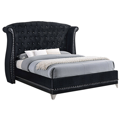 Barzini Wingback Platform Bed - California Furniture (Coachella, CA)