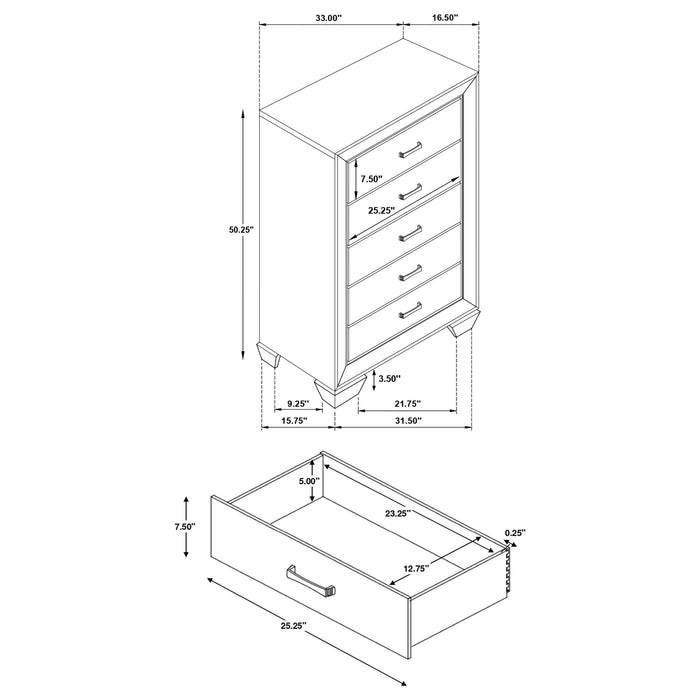 Dorian Bedroom Sets - California Furniture (Coachella, CA)