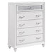 Barzini Bedroom Set White - California Furniture (Coachella, CA)