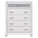 Barzini Bedroom Set White - California Furniture (Coachella, CA)