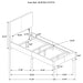 Dorian Panel Beds - California Furniture (Coachella, CA)