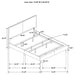 Dorian Panel Bed - California Furniture (Coachella, CA)