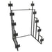 Duarto 5-tier Headboard Display Rack Black - California Furniture (Coachella, CA)