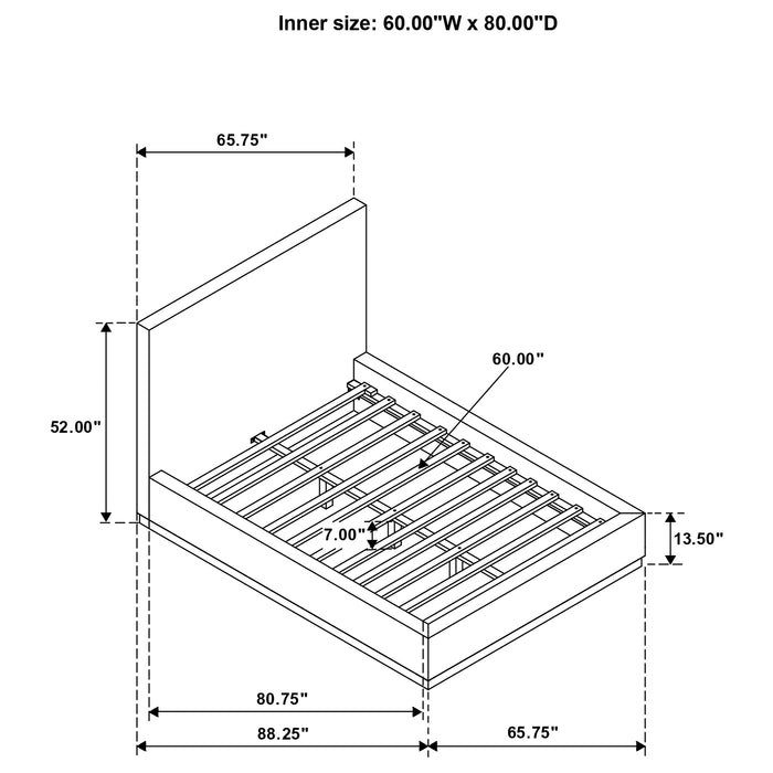 Knox Eastern King & Queen Bed - California Furniture (Coachella, CA)