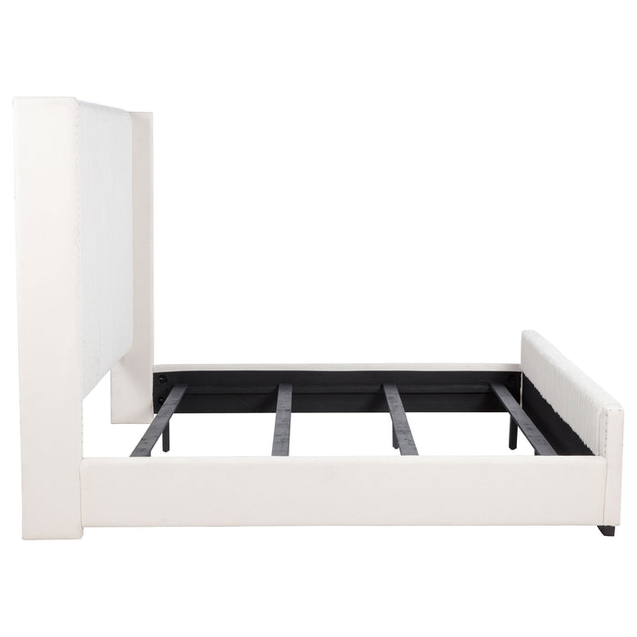 Natasha California King, E.King & Queen Bed - California Furniture (Coachella, CA)