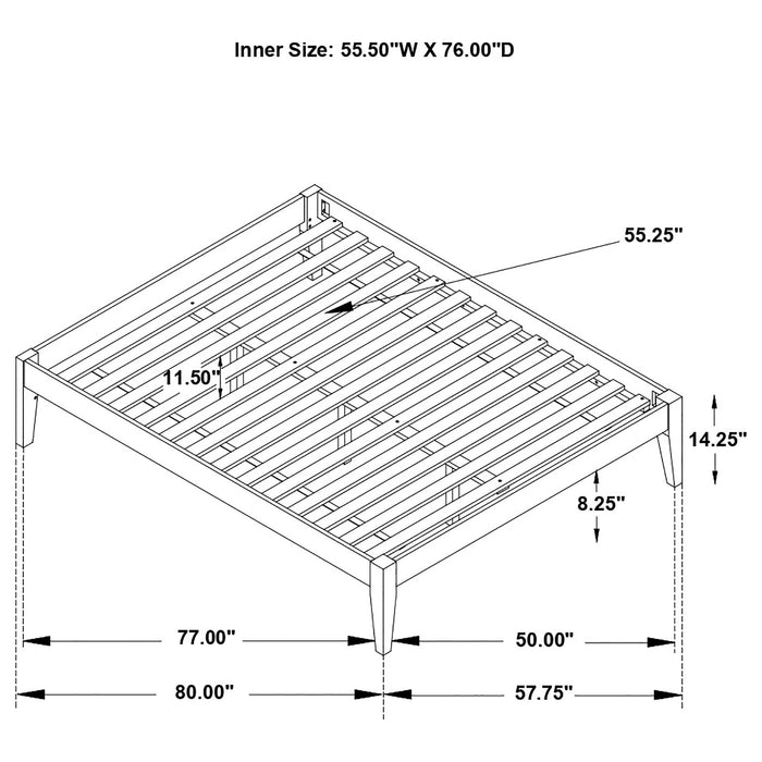 Hounslow Platform Bed Base - California Furniture (Coachella, CA)