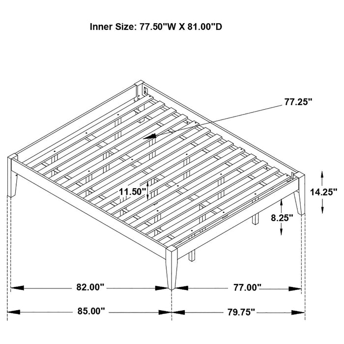 Hounslow Platform Bed Base - California Furniture (Coachella, CA)