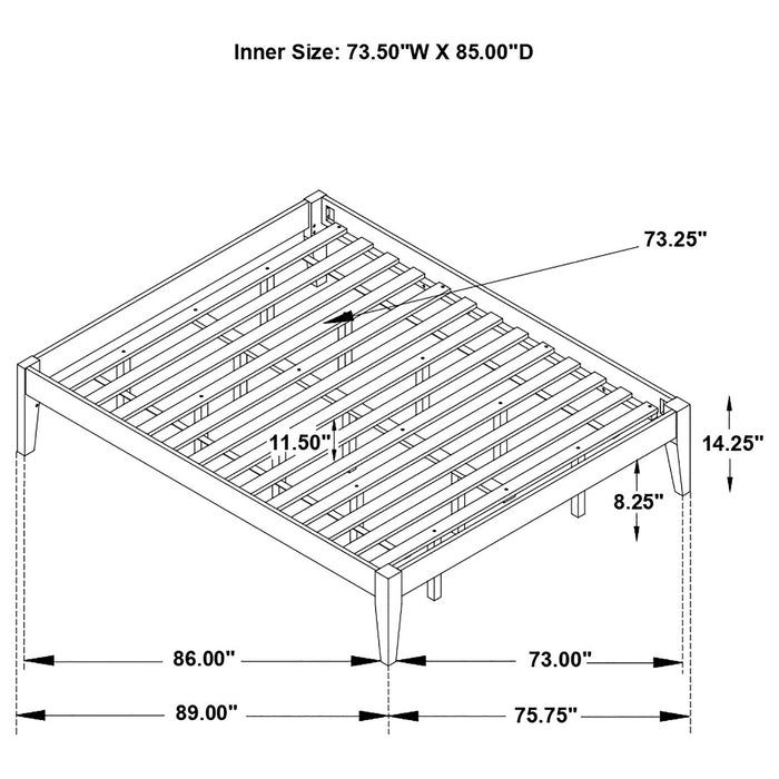 Hounslow Universal Platform Bed - California Furniture (Coachella, CA)