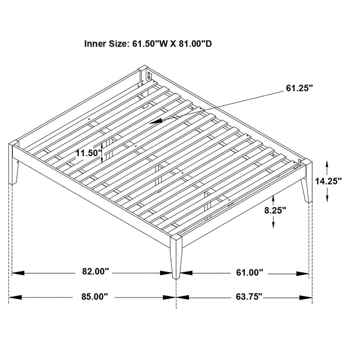 Hounslow Universal Platform Bed - California Furniture (Coachella, CA)