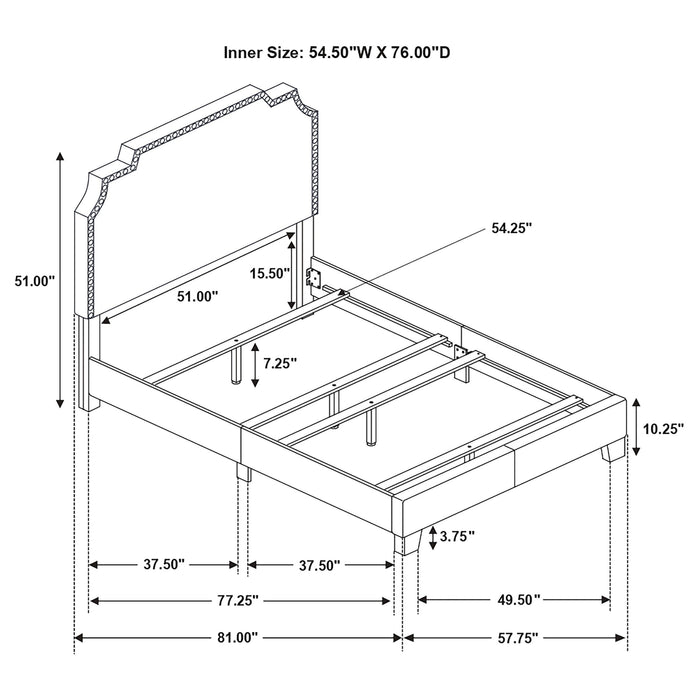 Tamarac Panel Bed - California Furniture (Coachella, CA)