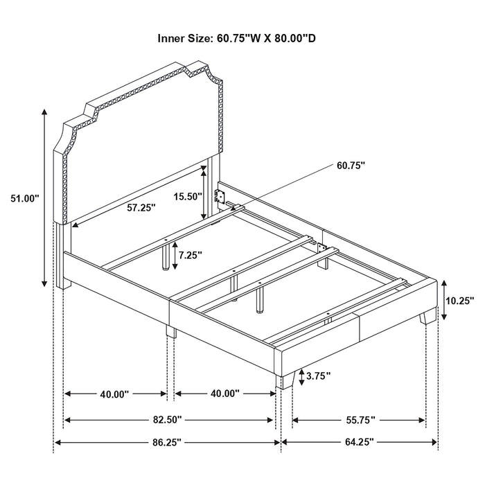 Tamarac Panel Bed - California Furniture (Coachella, CA)