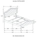Bella Beds Cal.King & E.King, Queeen - California Furniture (Coachella, CA)